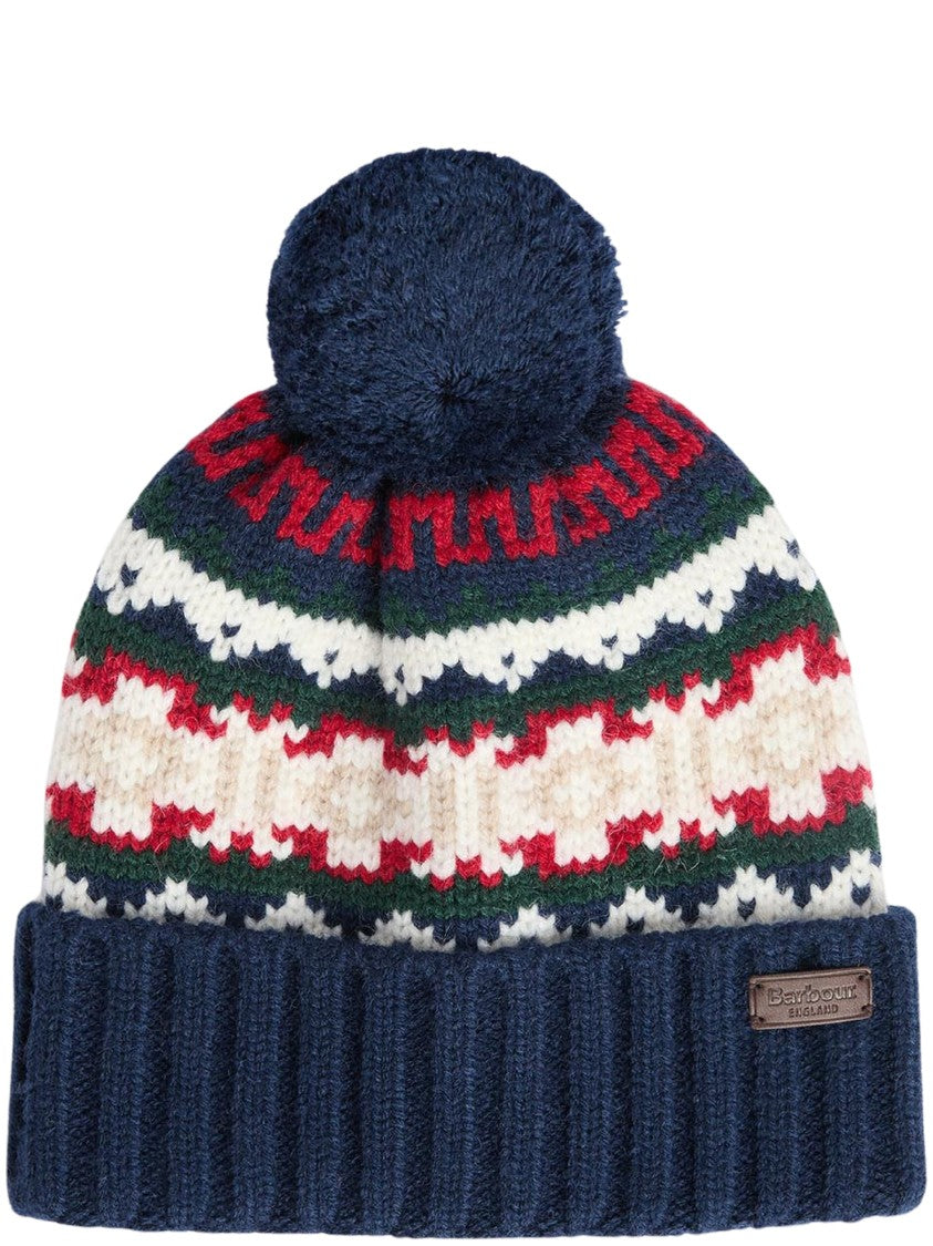 Barbour Kane Knitted Beanie And Scarf Gift Set