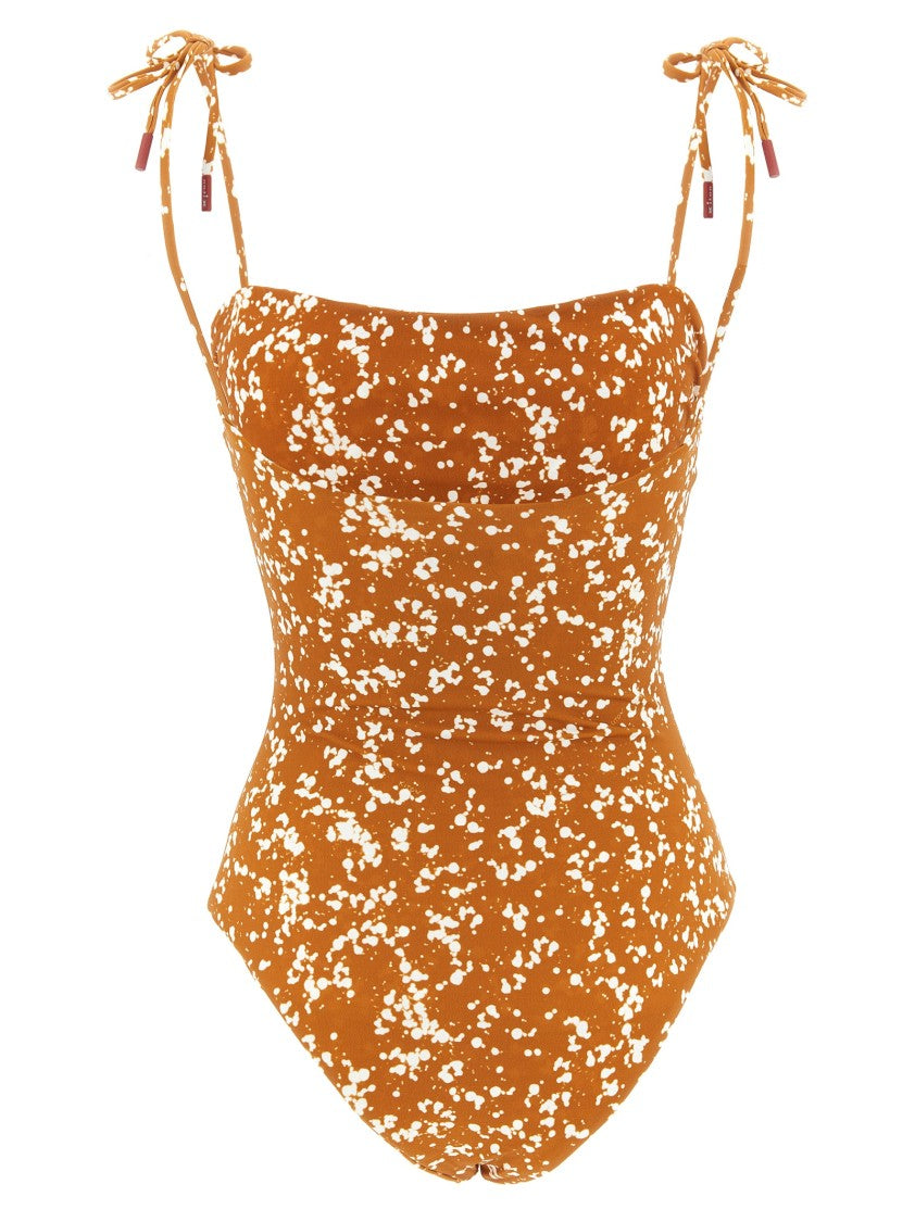 Kiton One-Piece Swimsuit Off The Shoulder
