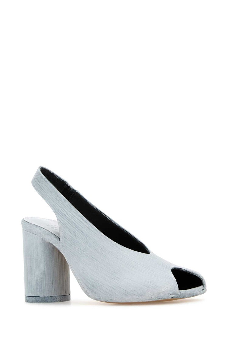 Mm6 By Maison Margiela White Leather Pumps