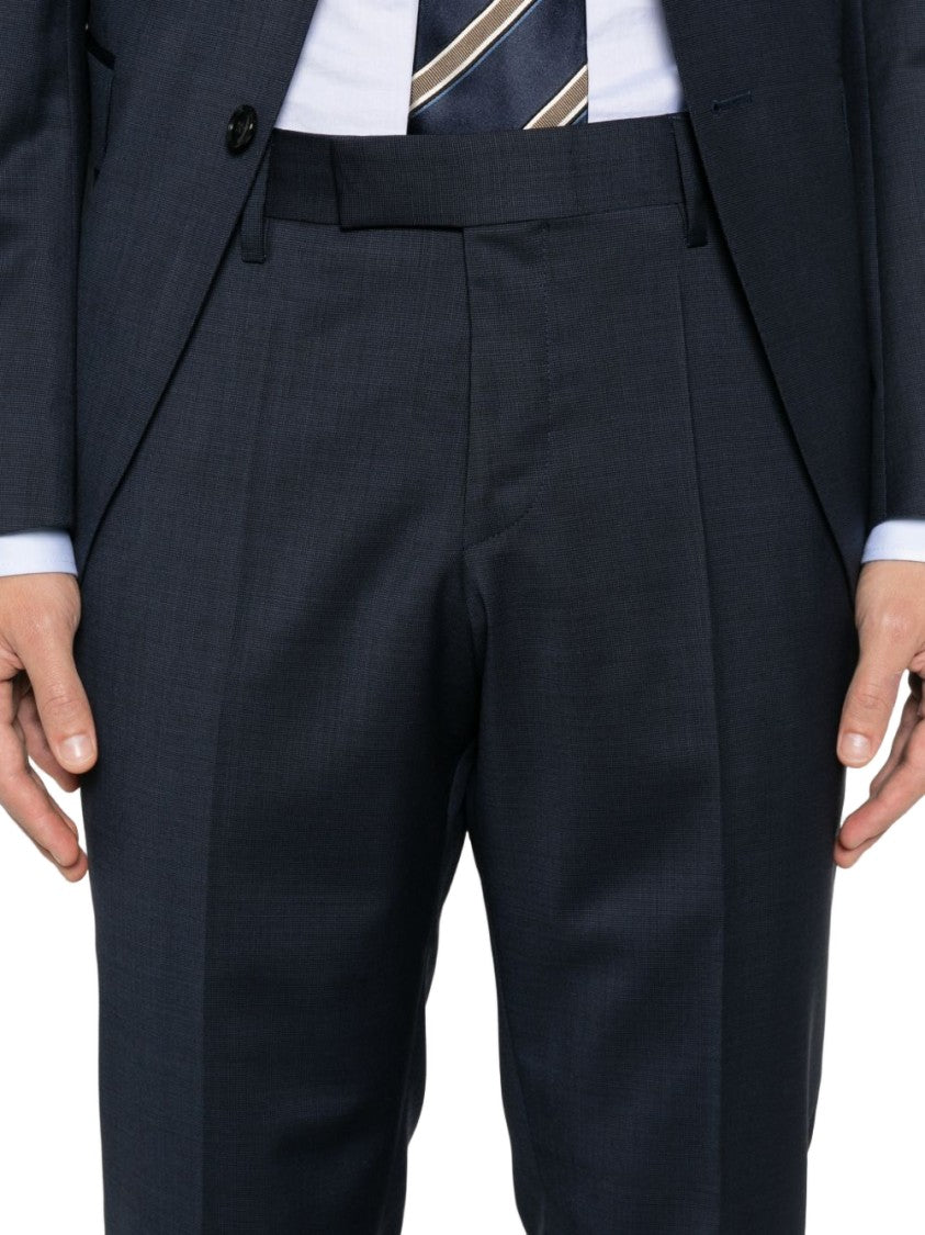 Boss Tailored Blue Blazer And Trousers Set