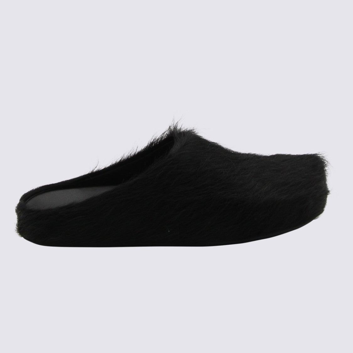 Marni Black Leather Flats