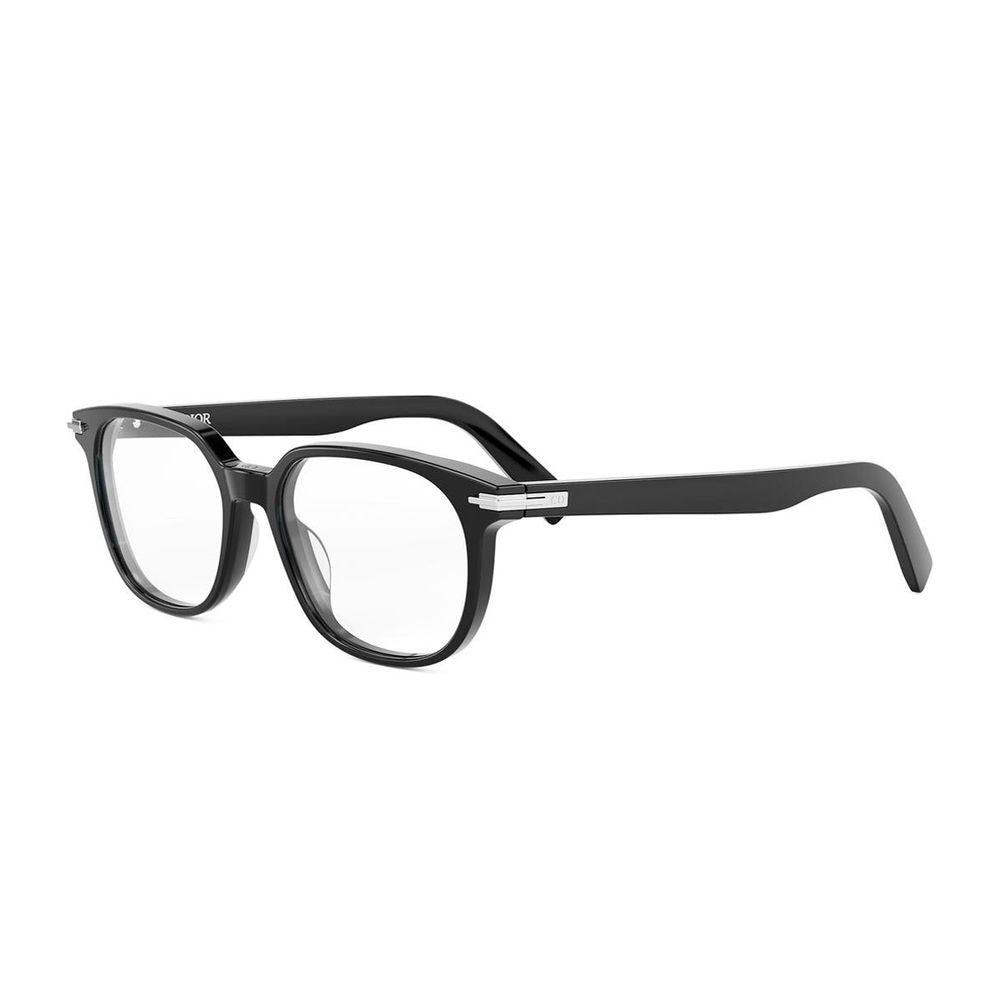Dior Blacksuito S25i Rectangular Black Acetate Sunglasses