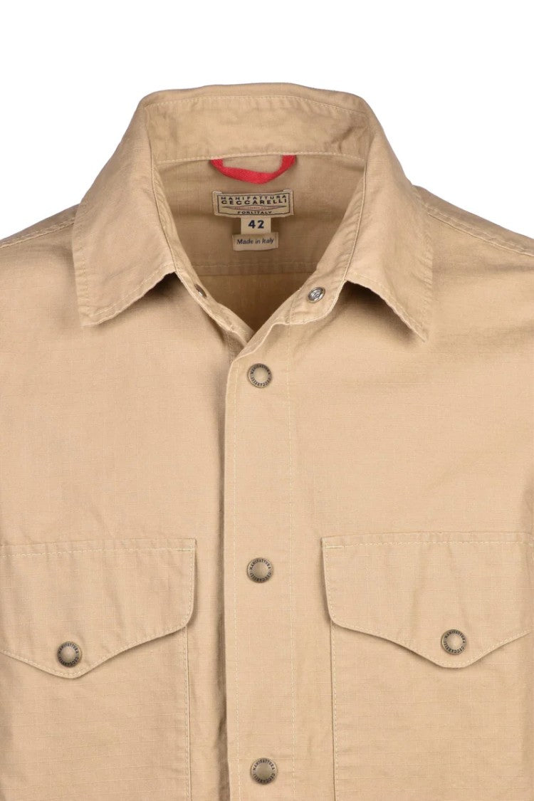 Manifattura Ceccarelli Military Shirt - Beige