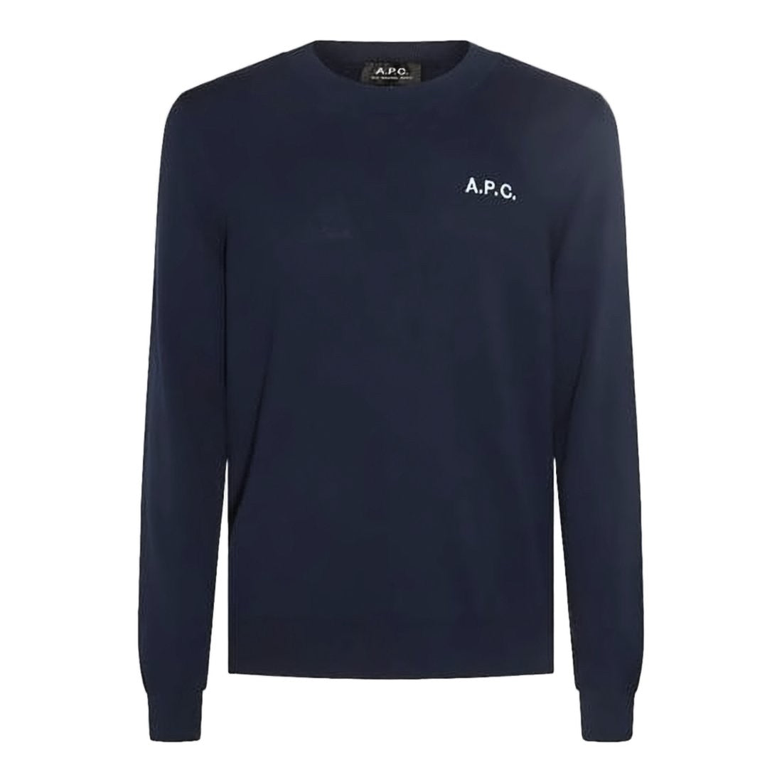 A.P.C. Minimalist Blue Long-Sleeve Sweater