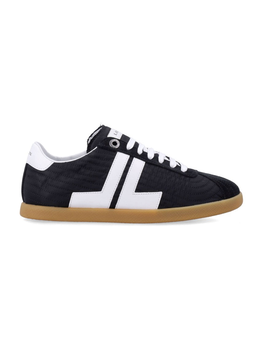 Lanvin Black Nylon Glen Low-Top Sneakers