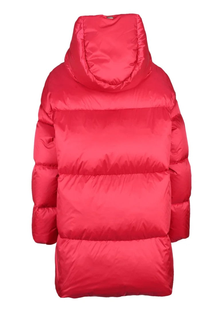 Herno Globe Oversized Down Jacket - Fuchsia