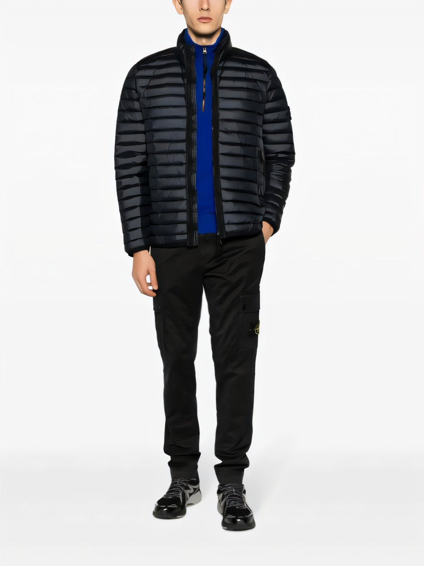 Stone Island Cargo-Style Straight Pants With Utility Pockets