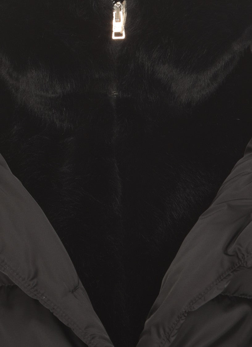 Herno Black Padded And Quilted Vest