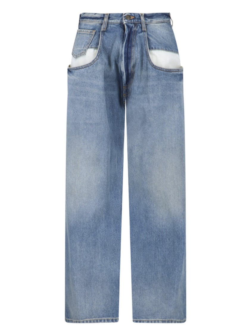 Maison Margiela Straight-Leg Jeans With Traditional Five-Pocket Design