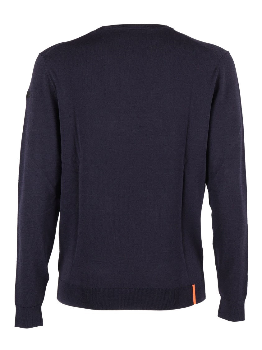 Rrd Fitted Round-Neck Sweater With Smooth Texture