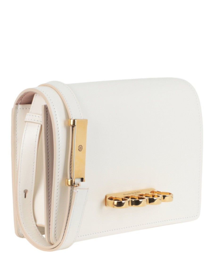Alexander Mcqueen Four Ring Crossbody Bag
