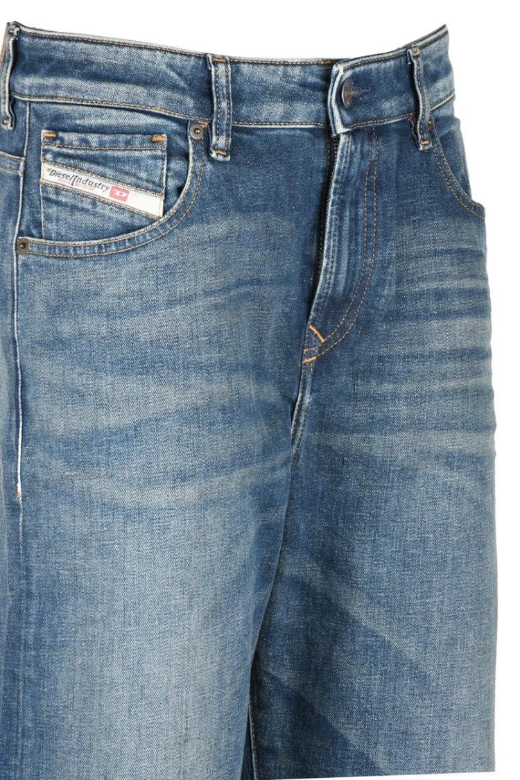 Diesel Women's D-Reggy Straight Leg Jeans - Blue