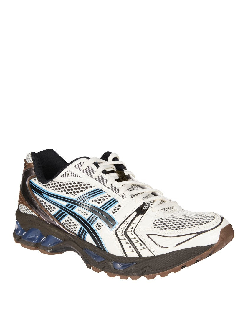 Asics White Gel-Kayano 14 Mesh Sneakers