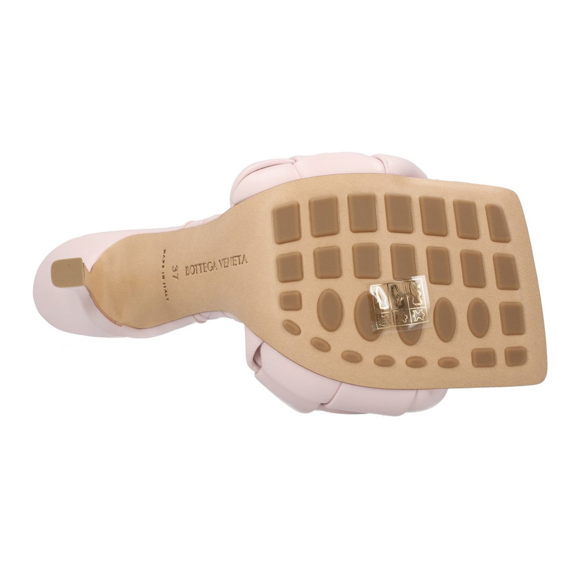 Bottega Veneta Lido Mule Pink