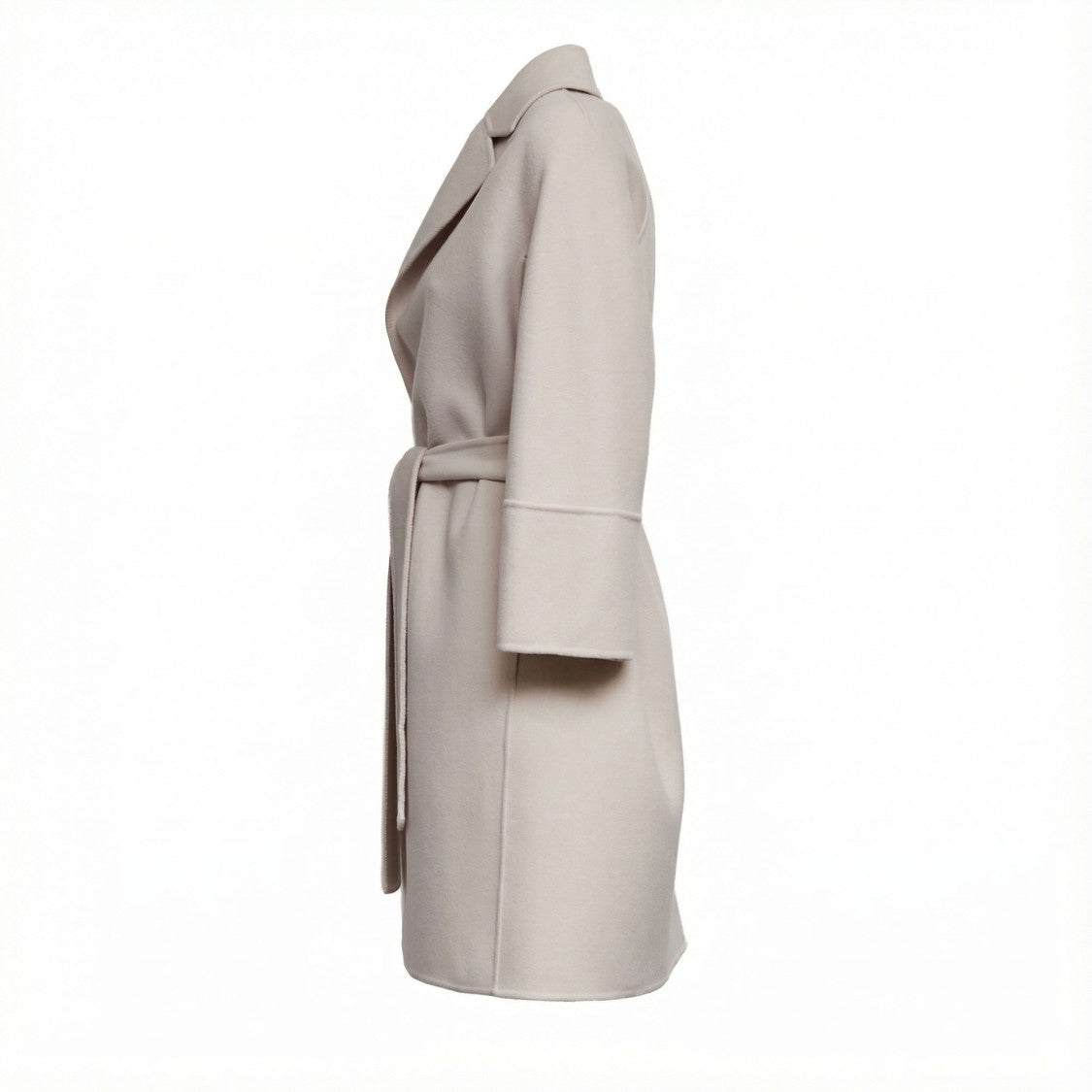 Max Mara Arona Belted Unlined Short Coat