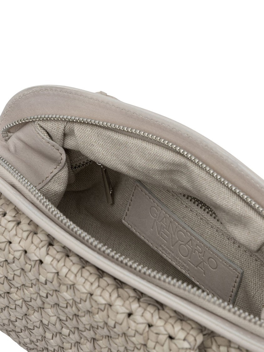 Reptile's House Beige Shoulder Bag