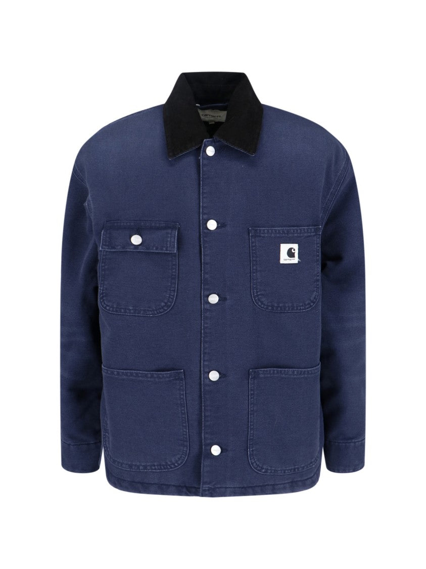 Carhartt Wip "Og Michigan" Jacket, In Blue Organic Cotton
