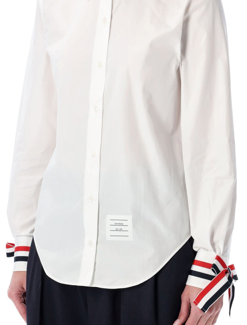 Thom Browne Easy-Fit Point Collar Shirt