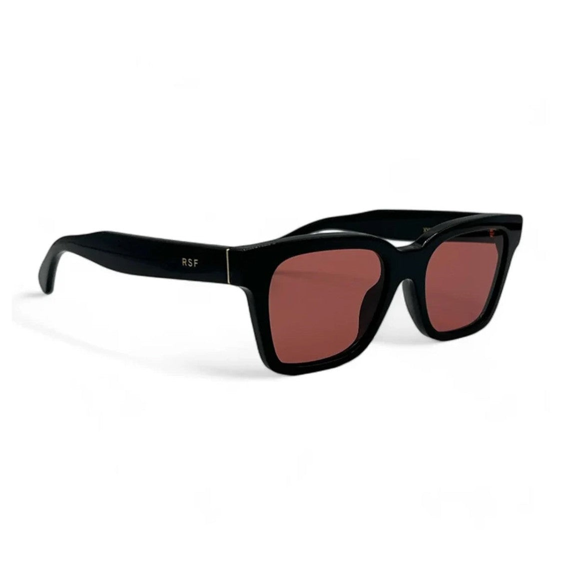 Retrosuperfuture Black America Acetate Rectangular Sunglasses