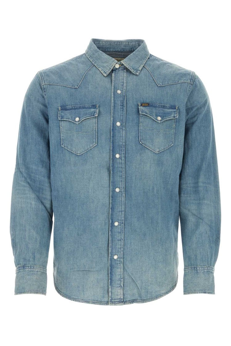 Polo Ralph Lauren Classic Light Wash Denim Shirt