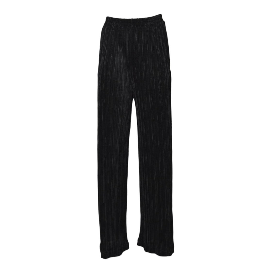 Solotre Pleated Palazzo Pants With Relaxed Silhouette