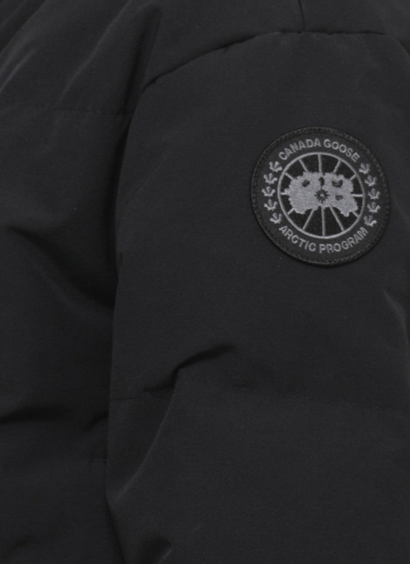 Canada Goose High Neck Short Padded Jacket With Hidden Closure