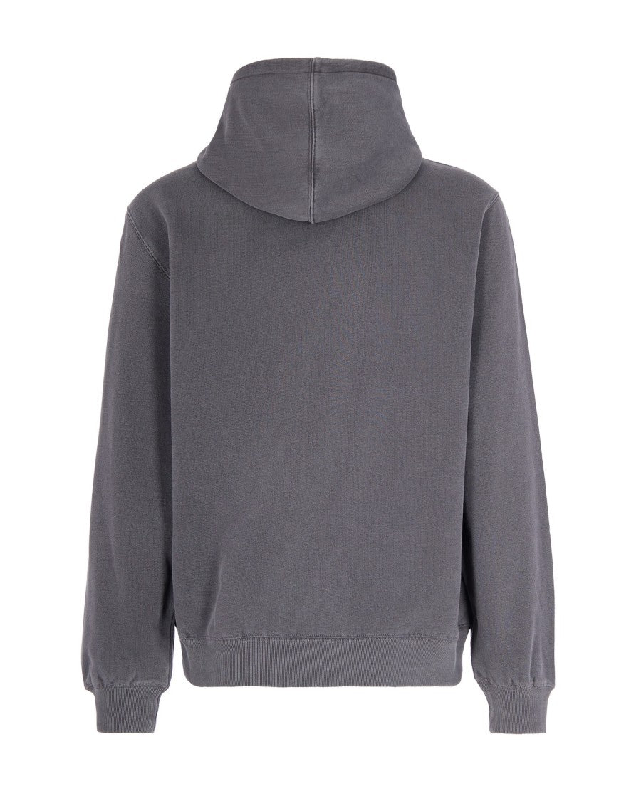 Carhartt Wip Felpa Hooded Torion Black/Grind Washed