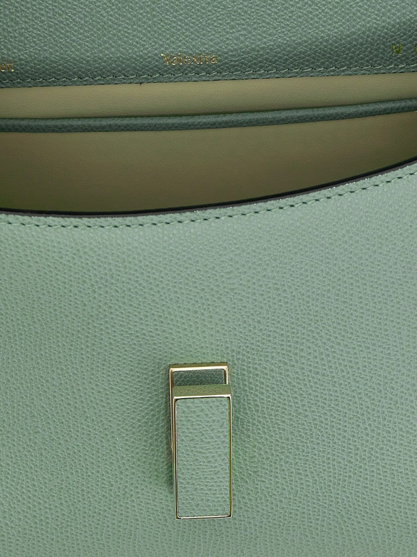 Valextra 'Iside' Small Millepunte Calf Leather Bag