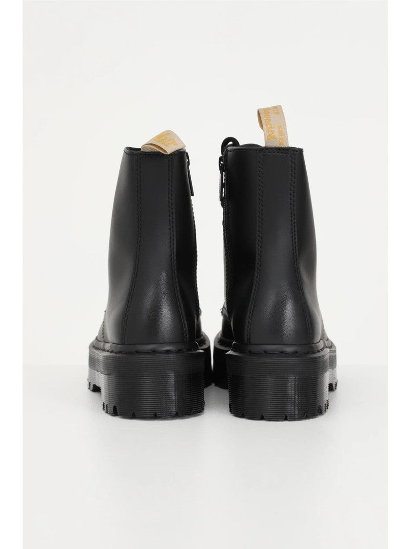 Dr. Martens Black Leather Platform Boots