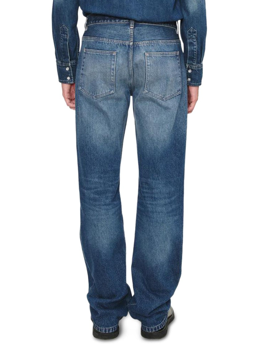 A.P.C. Straight-Leg Denim Trousers With Classic Five-Pocket Styling