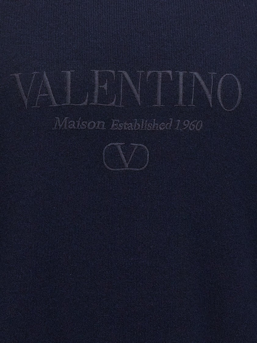 Valentino Garavani Crew Neck Virgin Wool Sweater