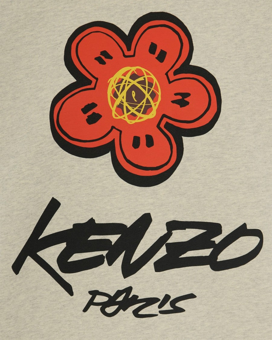 Kenzo X Futura 2000 Sweatshirt In Gray