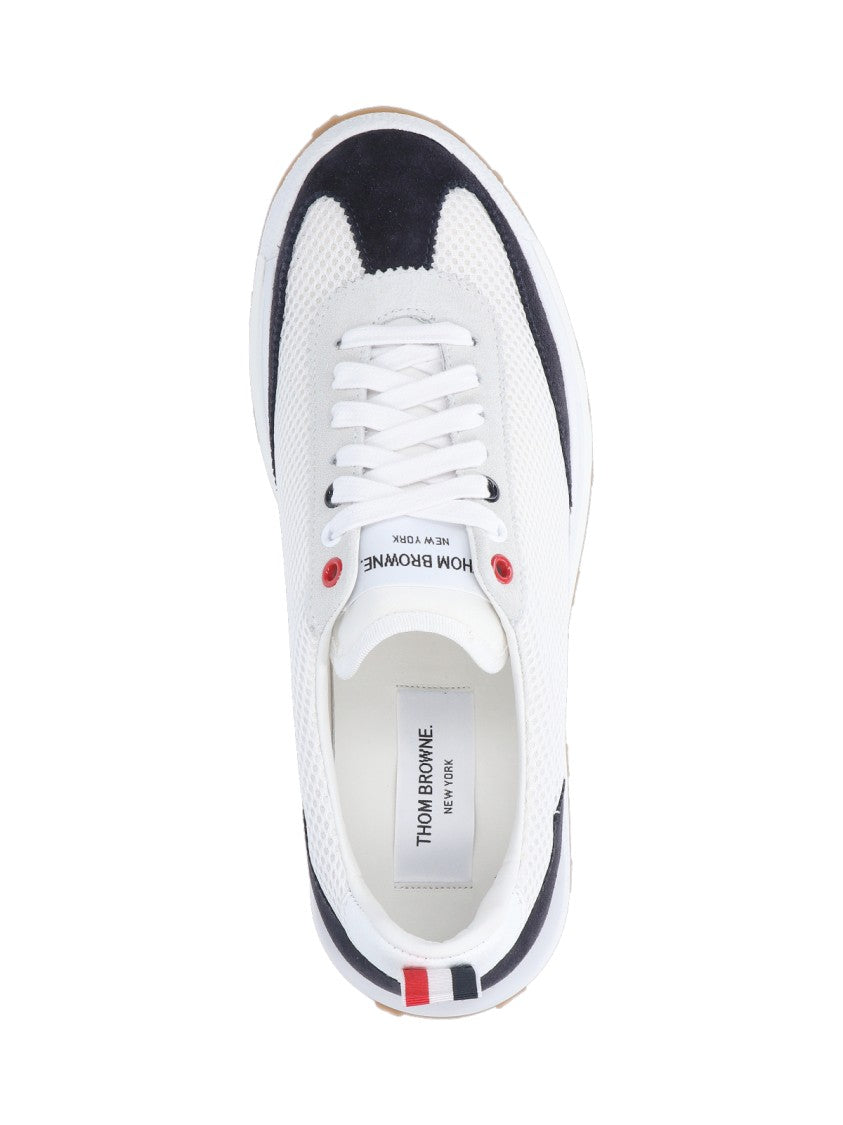 Thom Browne "Tech Runner" Sneakers – Blue/White