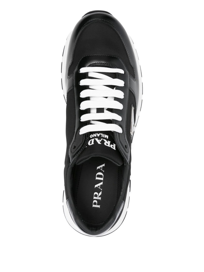 Prada Prax Black Low-Top Sneakers