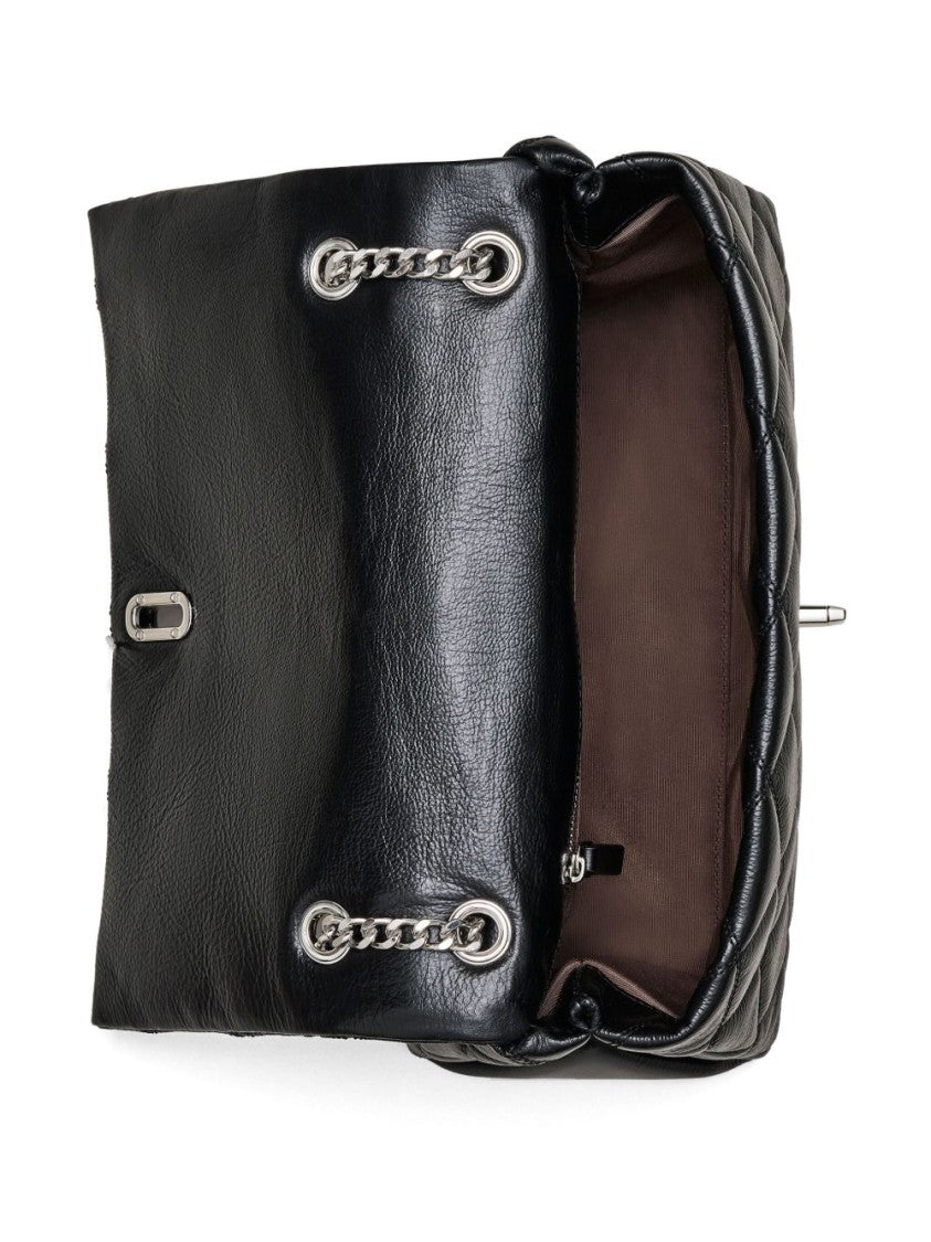 Marc Jacobs Quilted Leather Shoulder Bag With Knot Detail