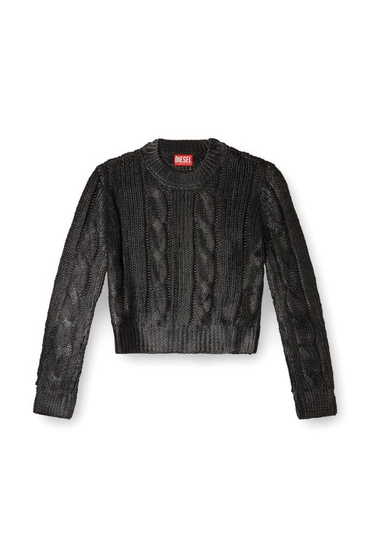 Diesel Khaki Wool-Blend Sweater