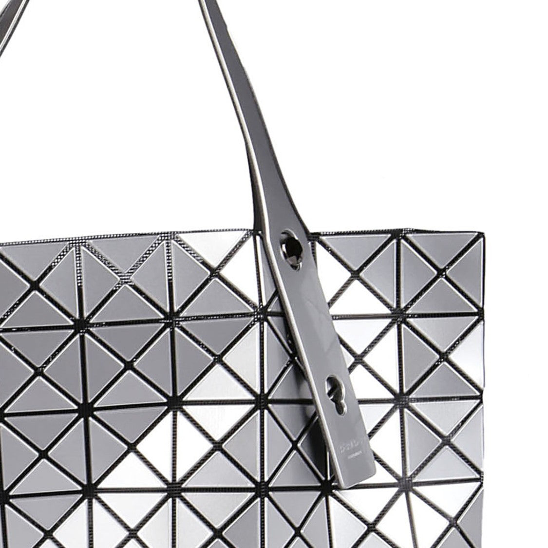 Bao Bao Issey Miyake Futuristic Geometric Silver Bag