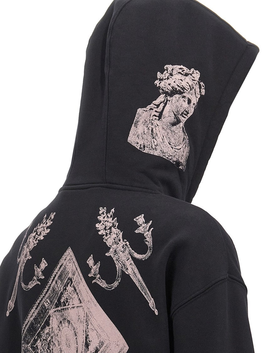 Givenchy Oggetti Di Hubert' Back Print Cotton Hoodie