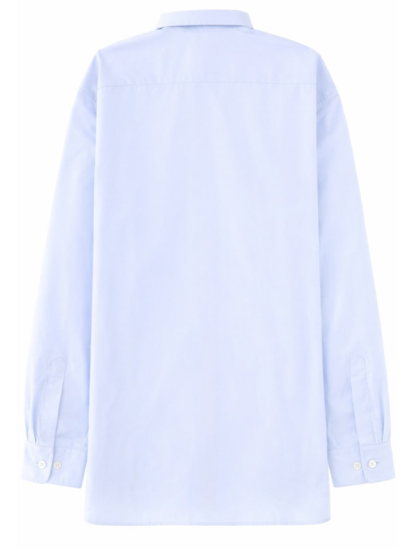 Dries Van Noten Light Blue Croom Cotton Shirt