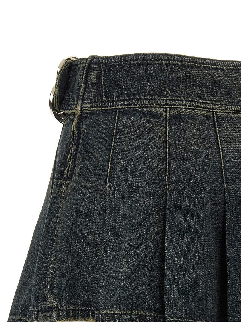 Balenciaga 'Buckle Pleated' Skirt