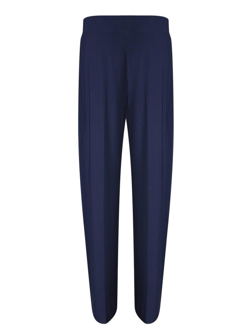 Norma Kamali Tailored Trousers With High Waist And Pleats