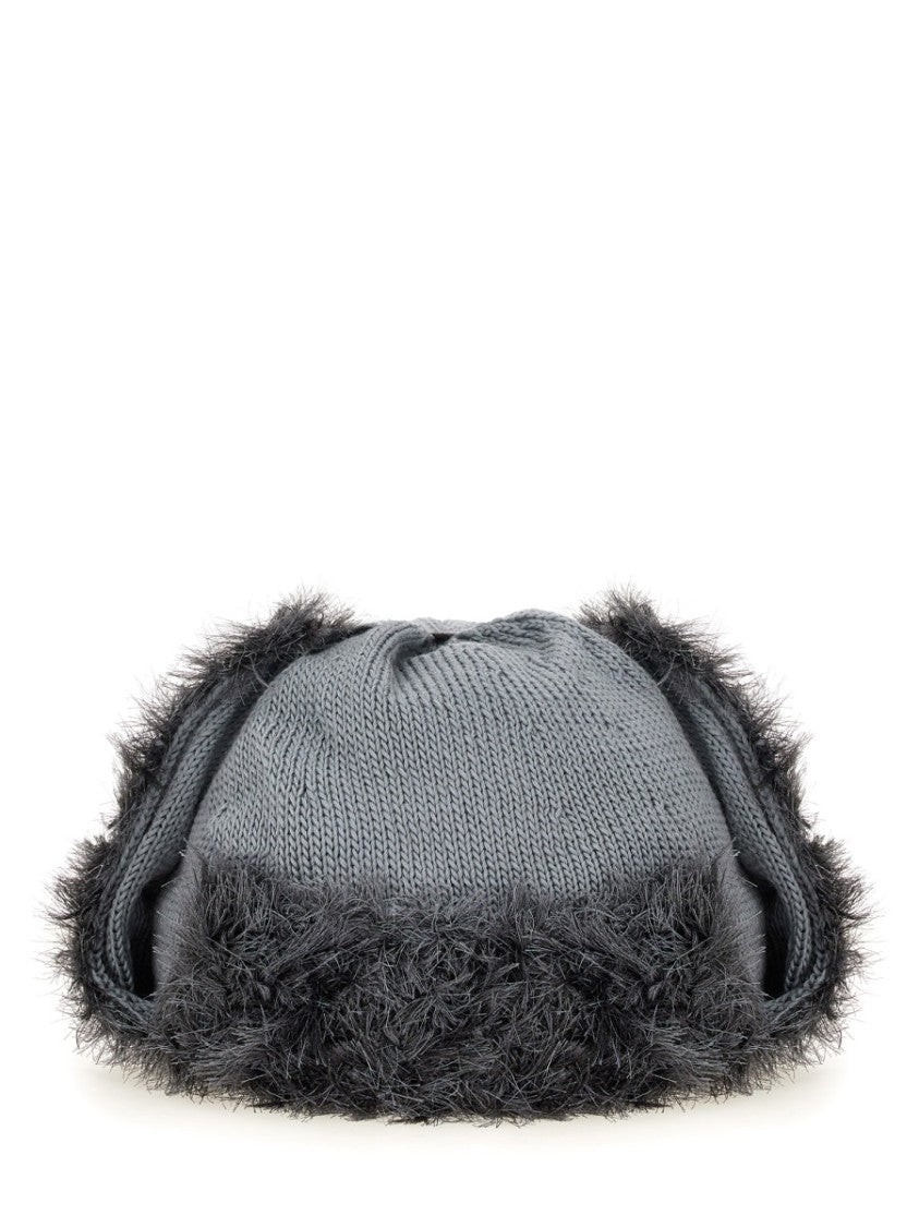Kijima Takayuki Wool Knit Aviator Hat