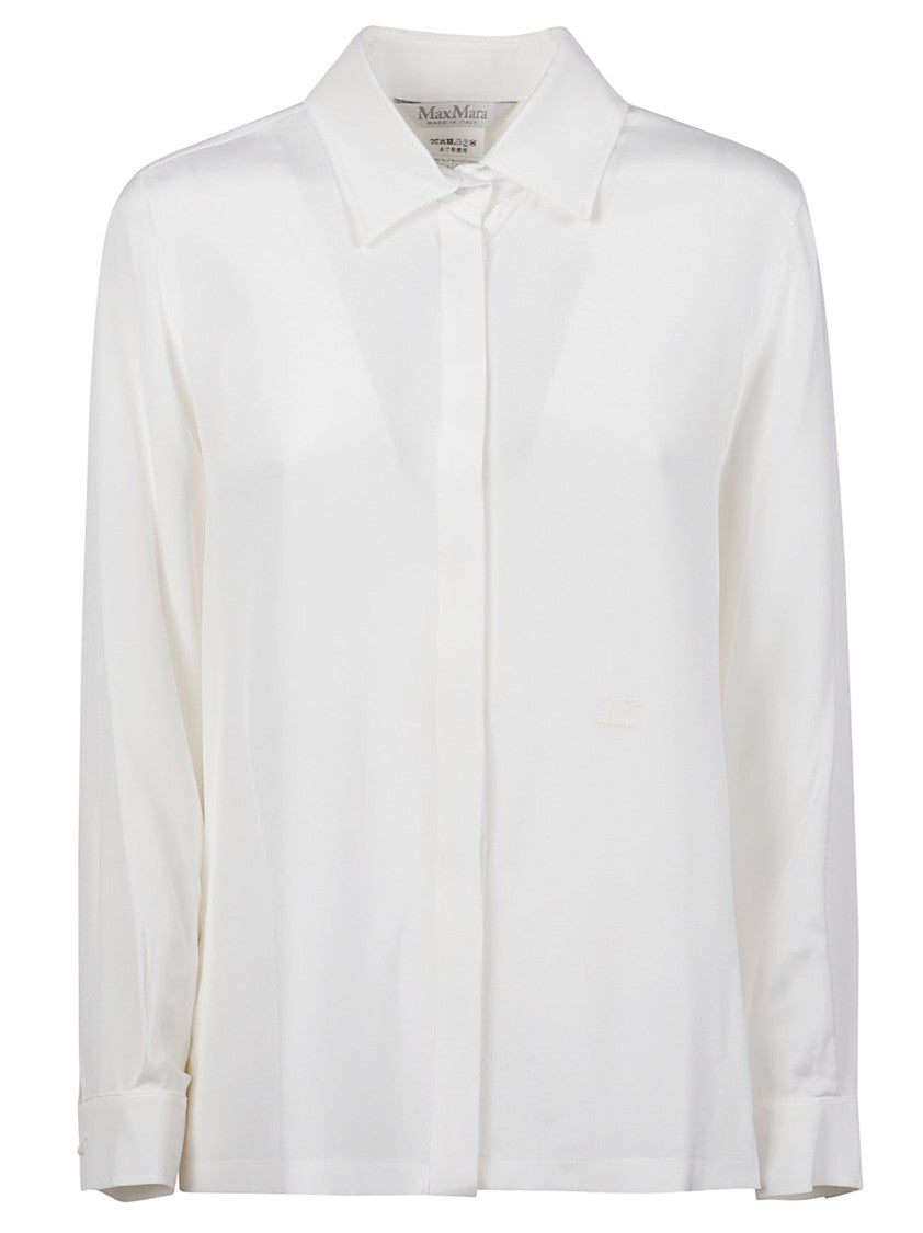 Max Mara Mxmgeranio Silk Shirt