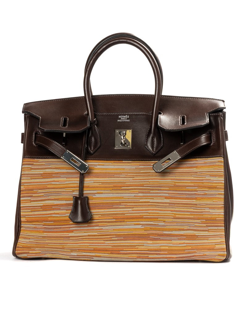 Hermès Birkin Bag 35 Vibrato/Swift Mocha