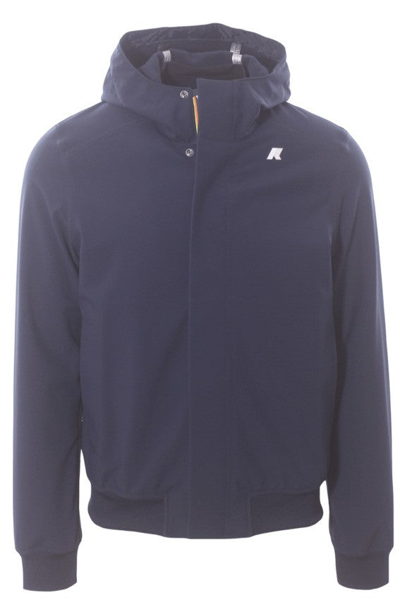 K-Way Three-Layer Joachim Jacket With Adjustable Hood And Fleece Lining