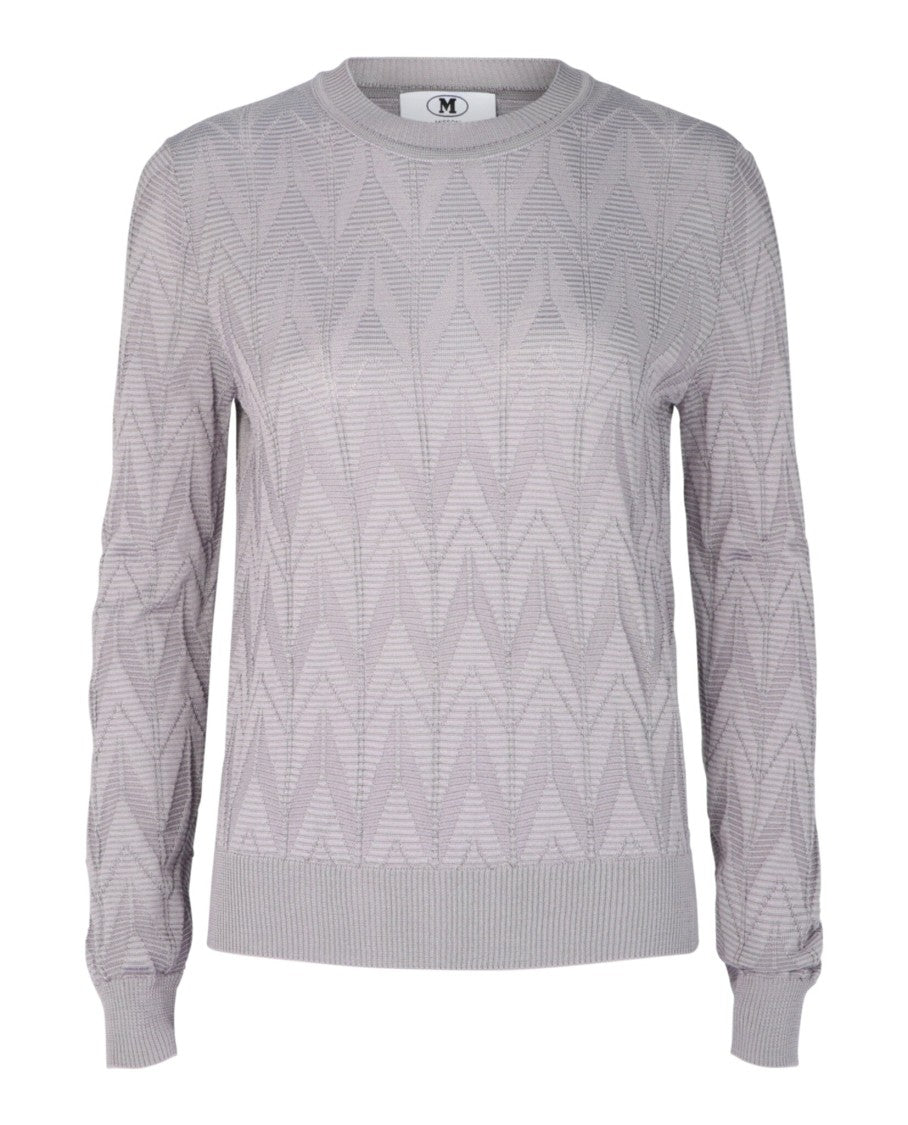 M Missoni Zigzag Crewneck Sweater
