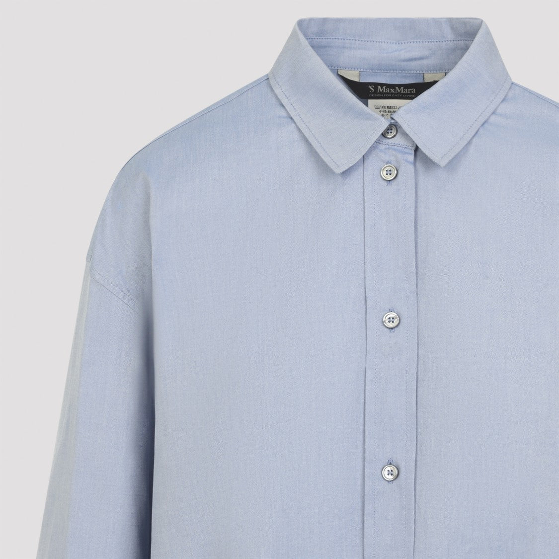 Max Mara Relaxed-Fit Button-Down Cotton Shirt