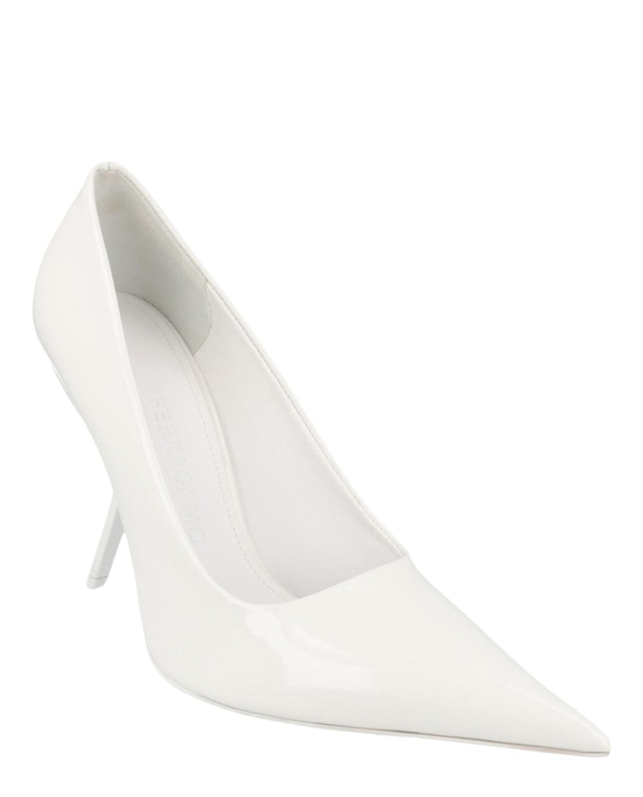 Ferragamo Eva X5 Patent Leather Pumps