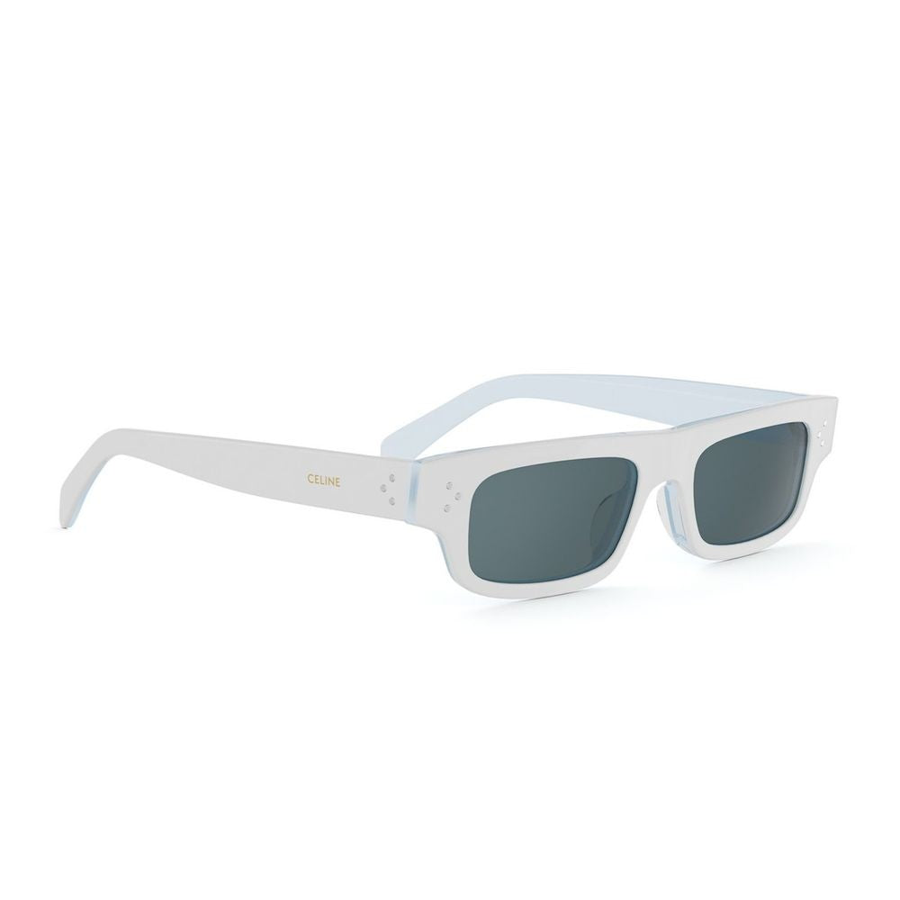 Celine Cl40337u 3 Dots Hd 22V White Eyewear