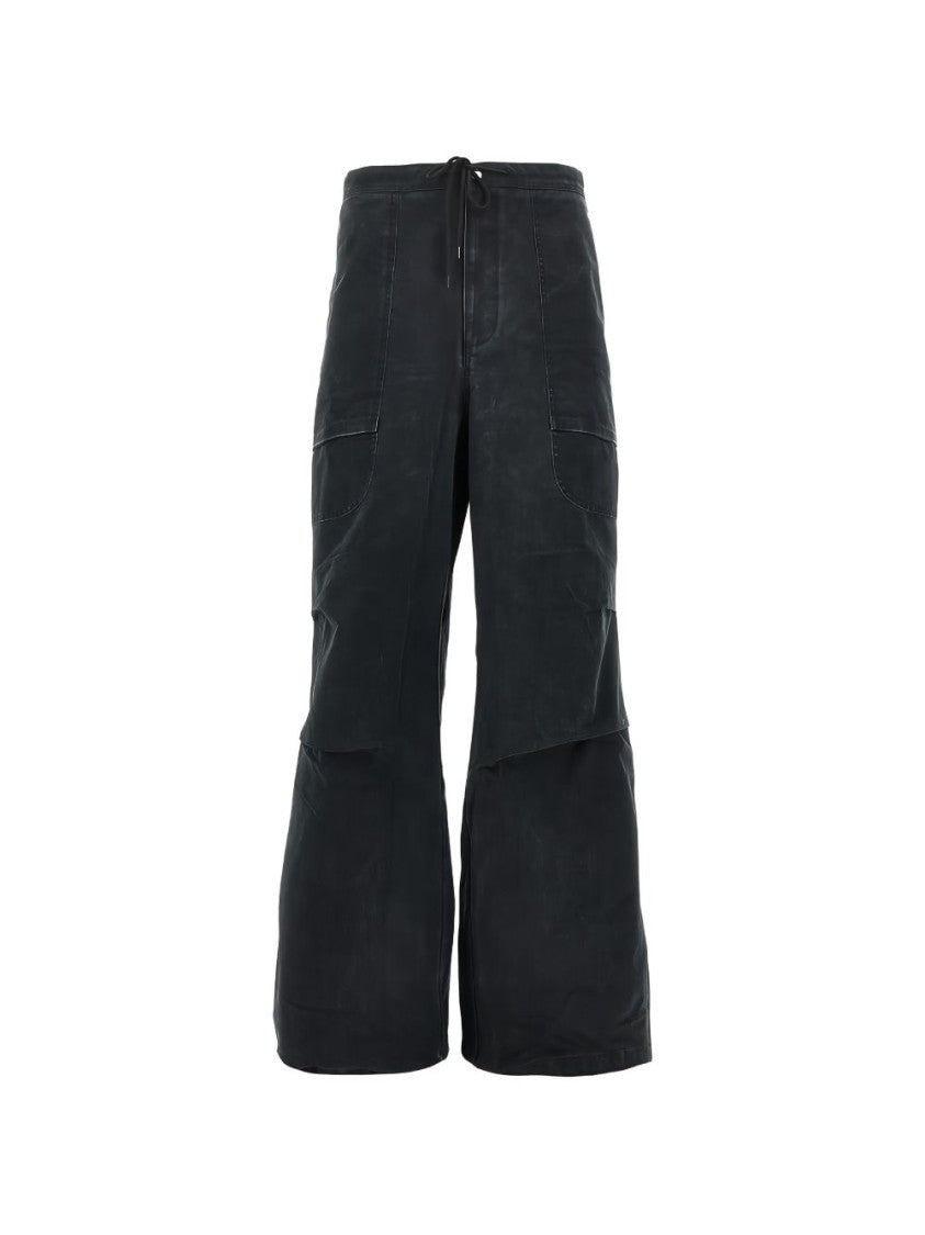 Entire Studios Barren Matte Black Cargo Pants